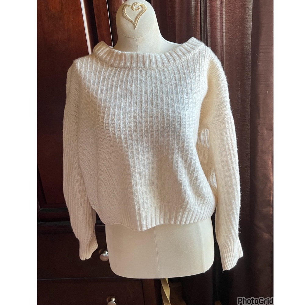 Misa Los Angelos Cropped Sweater XS